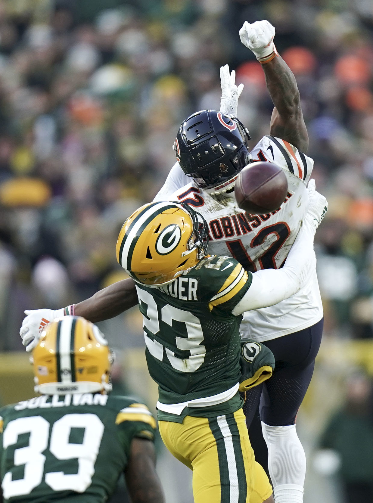 Packers 21, Bears 13